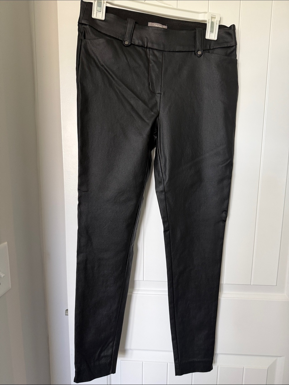 Maurices Black Faux Leather Jeggings - Sleek Stretch Fit